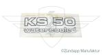 Abziehbild "KS 50 Watercooled"